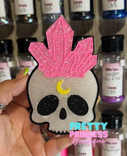 Load image into Gallery viewer, Celestial Skull With Crystals