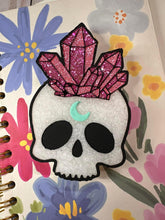 Load image into Gallery viewer, Celestial Skull With Crystals