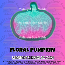 Load image into Gallery viewer, Floral Pumpkin