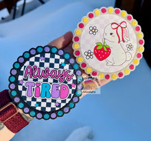 Load image into Gallery viewer, Dotted Cardstock Circle (3in)