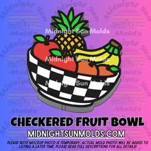 Load image into Gallery viewer, Checkered Fruit Bowl