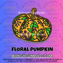 Load image into Gallery viewer, Floral Pumpkin