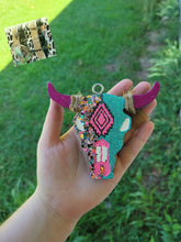 Load image into Gallery viewer, Small Aztec Bull Skull V2