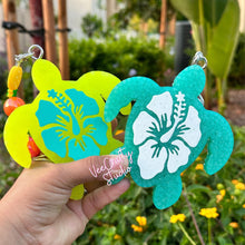 Load image into Gallery viewer, Hibiscus Sea Turtle