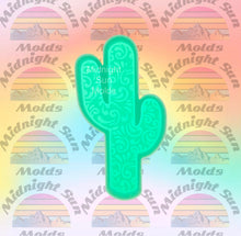 Load image into Gallery viewer, Tooled Leather Cactus