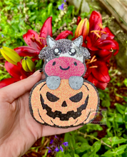 Load image into Gallery viewer, Baby Cow Jack o Lantern