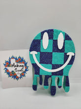 Load image into Gallery viewer, Checkered Drip Smiley