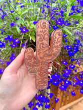 Load image into Gallery viewer, Tooled Leather Cactus
