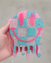 Load image into Gallery viewer, Checkered Drip Smiley