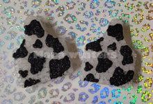 Load image into Gallery viewer, Cow Print Cow Tag *VENT CLIP SIZE*