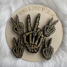 Load image into Gallery viewer, Skeleton Peace Sign
