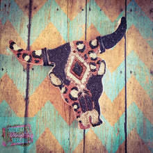 Load image into Gallery viewer, Aztec Bull Skull