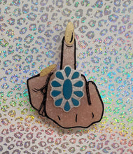 Load image into Gallery viewer, Western Glam Middle Finger