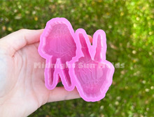 Load image into Gallery viewer, Skeleton Peace Sign *VENT CLIP SIZE*