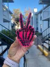 Load image into Gallery viewer, Skeleton Peace Sign