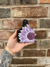 Load image into Gallery viewer, Sunflower Cow Tag