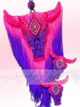 Load image into Gallery viewer, Aztec Bull Skull