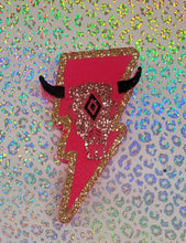 Load image into Gallery viewer, Aztec Bull Lightning Bolt