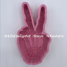 Load image into Gallery viewer, Skeleton Peace Sign