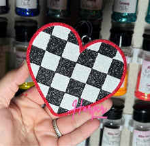 Load image into Gallery viewer, Checkered Heart
