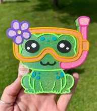 Load image into Gallery viewer, Snorkeling Baby Frog
