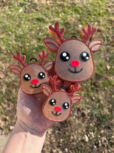 Load image into Gallery viewer, Baby Reindeer Head *VENT CLIP SIZE*
