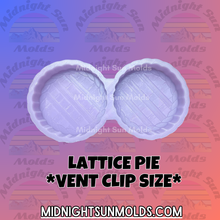Load image into Gallery viewer, Lattice Pie *VENT CLIP SIZE*
