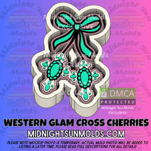 Load image into Gallery viewer, Western Glam Cross Cherries
