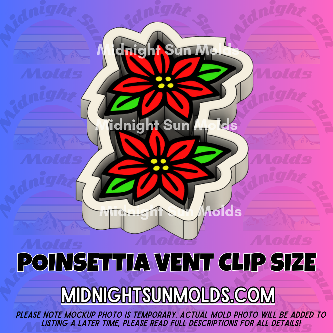 Poinsettia *VENT CLIP SIZE*
