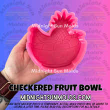 Load image into Gallery viewer, Checkered Fruit Bowl
