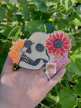 Load image into Gallery viewer, Sunflower Skull
