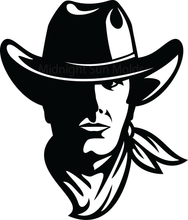 Load image into Gallery viewer, Cowboy Silhouette
