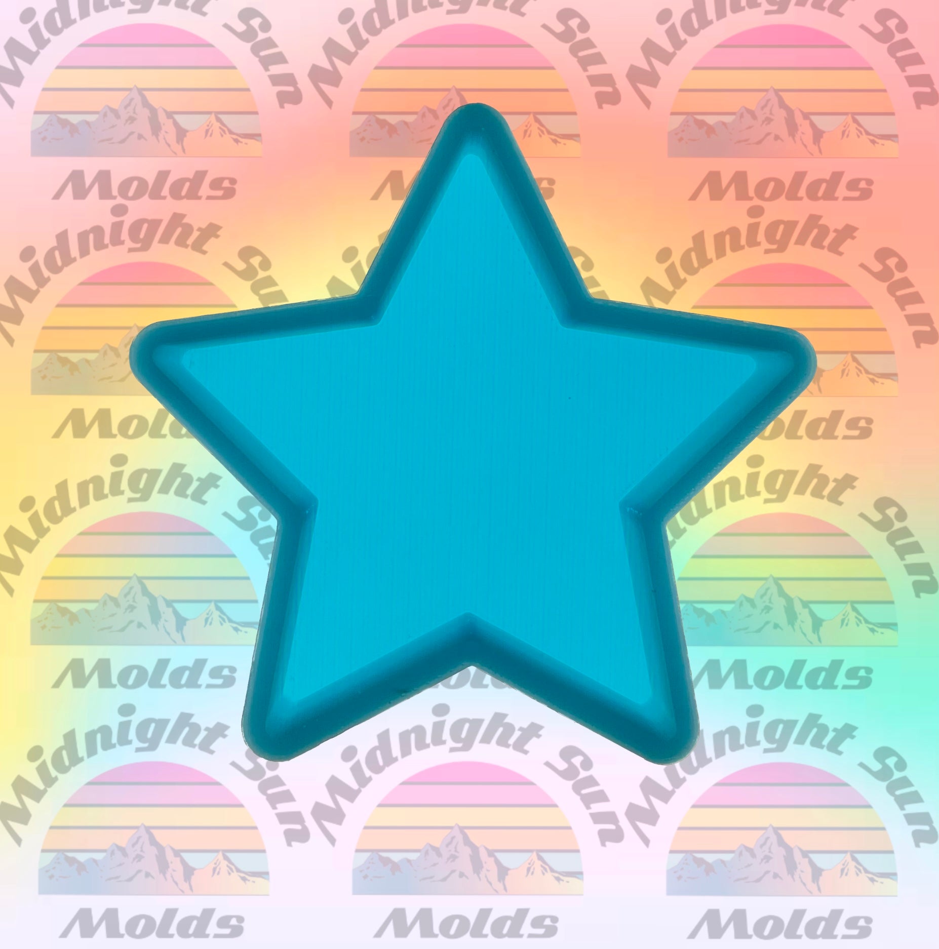Mid Mod Star Basic Star – Midnightsunmolds