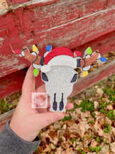 Load image into Gallery viewer, Christmas Bull Skull
