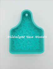 Load image into Gallery viewer, Leopard Cow Tag
